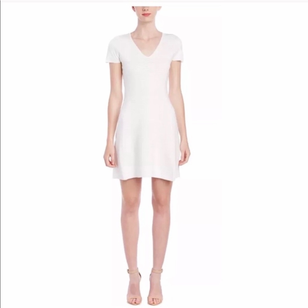 Theory White Knit Dress